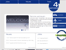 Tablet Screenshot of 4-service.de